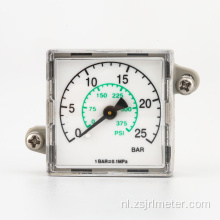 Hot selling mini-sized vacuüm manometer luchtcompressor luchtpomp manometer: